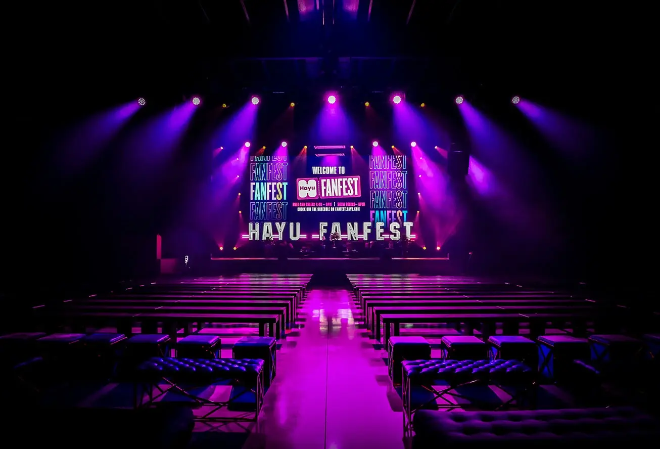 The panels at Hayu FanFest 2024 in London