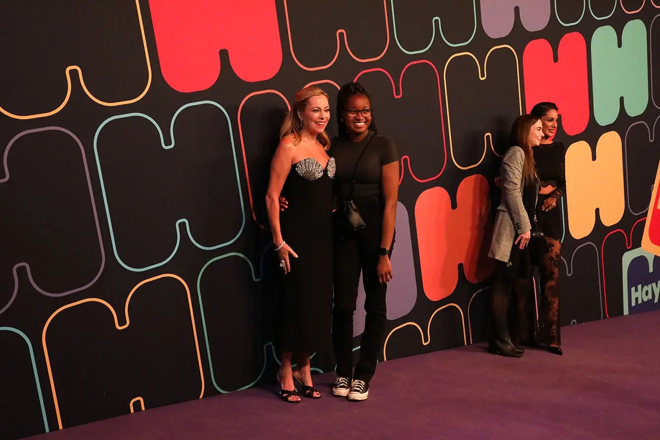 Sutton Strake and Jessel Taank at Hayu FanFest 2024 in London