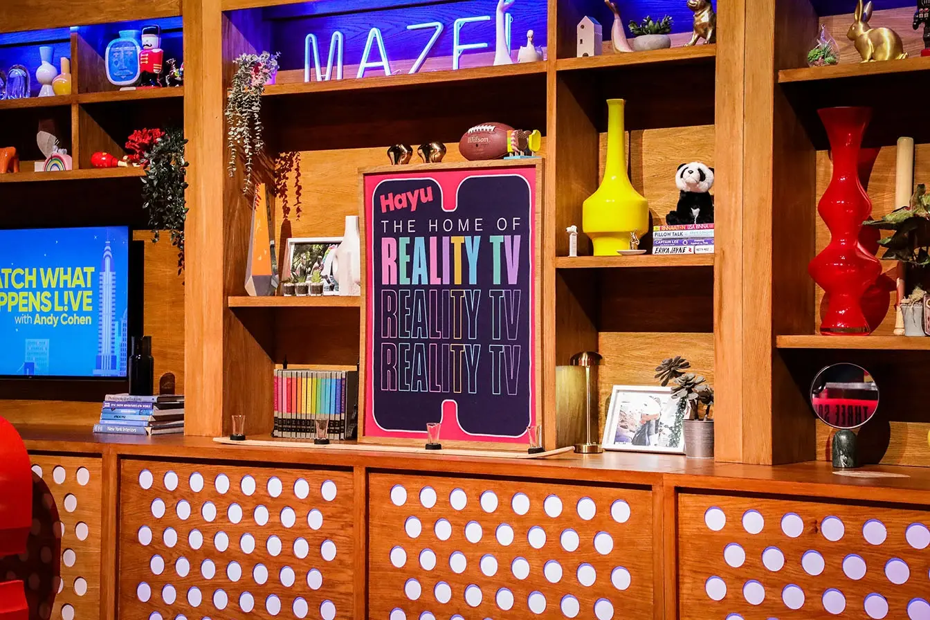 The clubhouse from WWHL, at Hayu FanFest 2024 in London